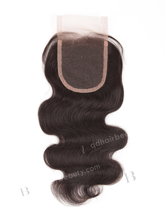In Stock Indian Remy Hair 14" Body Wave Natural Color Top Closure STC-69